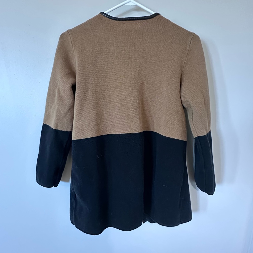 Charter Club Women's Milano Cotton Colorblocked Cardigan - Picture 5 of 5